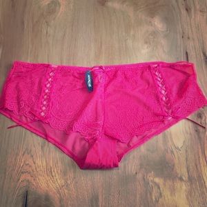 NWT Adore Me raspberry panty
